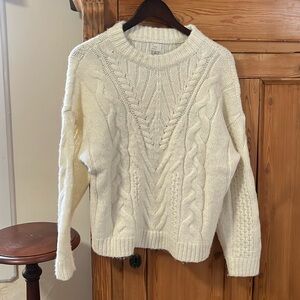 A New Day Cableknit sweater